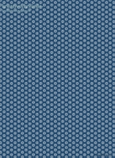 Geschenkpapier Indigo, Blume