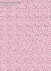 Geschenkpapier Frhlingszauber auf Rosa