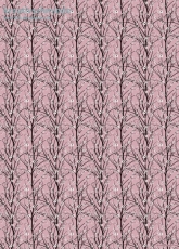 Geschenkpapier Kirschblte auf Rosa