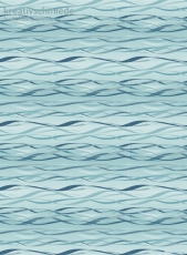 Geschenkpapier Blaue Wellen