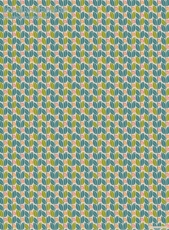 Geschenkpapier Rckkehr der Retroblumen